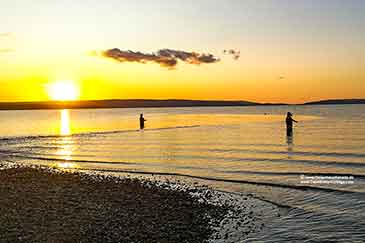 Fliegenfischen Abend Lake Ainslie Cape Breton