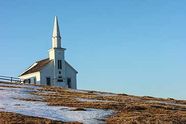 Malagawtch Church in Iona Cape Breton Cape Breton Highlands0